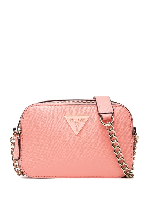 GUESS NOELLE Mini sac photo avec bandoulière abricot - Sacs pour Femme