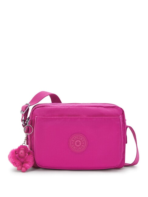 KIPLING ABANU M sac d'épaule fuchsia éclatant - Sacs pour Femme