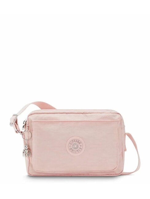 KIPLING ABANU M sac d'épaule rose de printemps en relief - Sacs pour Femme