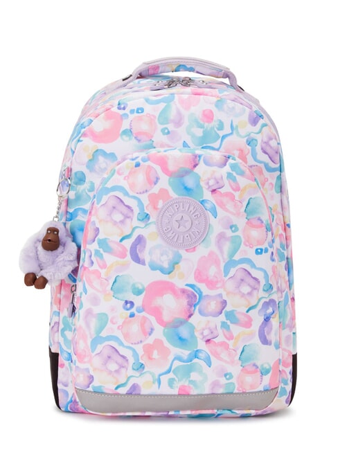 KIPLING CLASS ROOM Sac à dos pour ordinateur portable 15" fleurs aquatiques - Sacs à dos pour l'École & les Loisirs