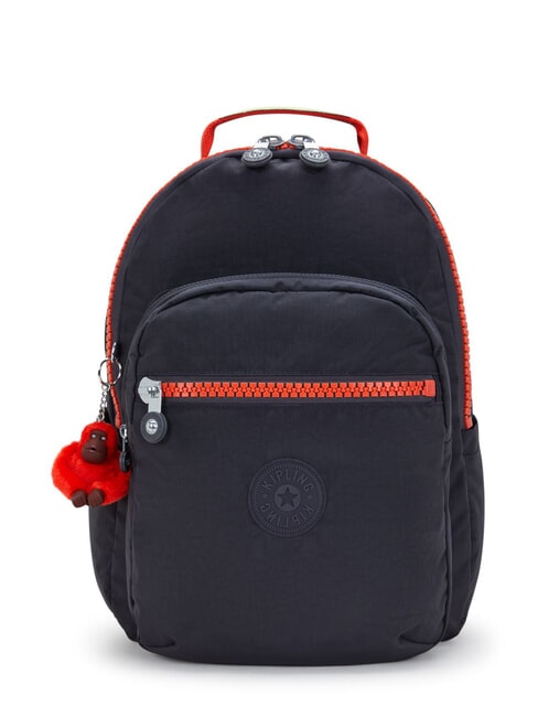 KIPLING BOLD SEOUL LAP Sac à dos avec poche pour ordinateur portable 15" fermeture éclair en fer - Sacs à dos pour l'École & les Loisirs