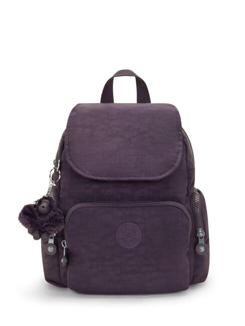 KIPLING CITY ZIP MINI Petit sac à dos à rabat prune ultime - Sacs pour Femme