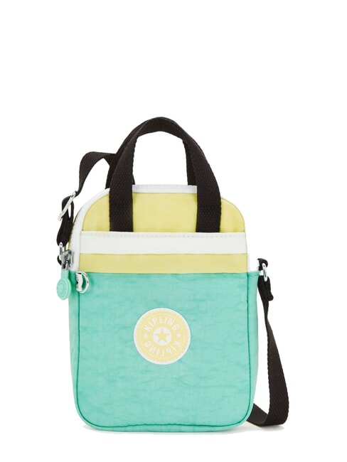 KIPLING LEVY Micro sac pour smartphones sarcelle vive - Sacs pour Femme