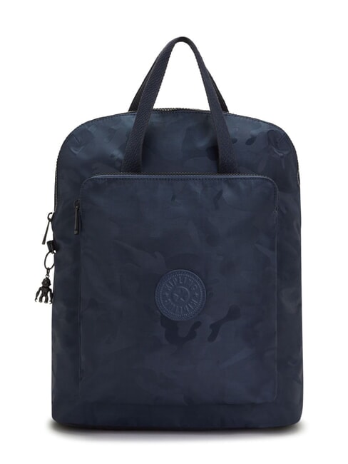 KIPLING KAZUKI Sac à dos convertible, support pour ordinateur portable 15" sati / camo / blu - Sacs à dos pour l'École & les Loisirs