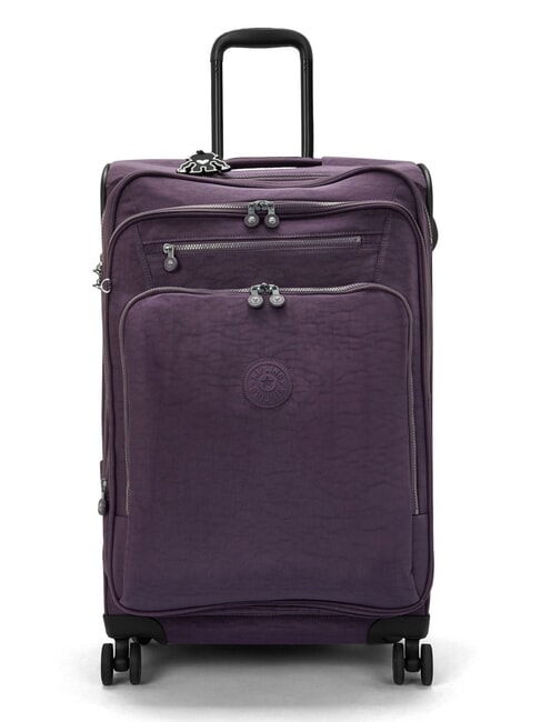 KIPLING NEW YOURI SPIN M Chariot de taille moyenne prune ultime - Valises Semi-rigides