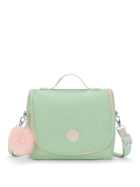 KIPLING NEW KICHIROU Sac à lunch avec bandoulière vert doux métallisé - Sacs et accessoires Enfants