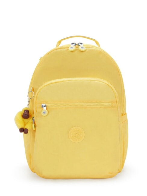 KIPLING SEOUL Grand sac à dos soleil beurré - Sacs à dos pour l'École & les Loisirs