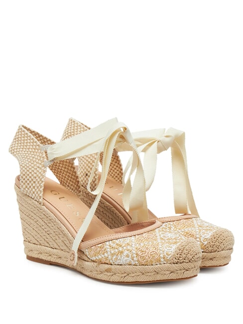 GUESS CYRENAY  Sandales espadrilles hautes caprice - Chaussures Femme