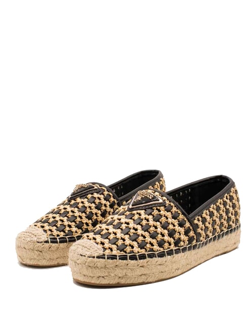 GUESS JOLANDON  Mocassins espadrilles NOIR - Chaussures Femme
