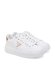 GUESS DENESA Baskets or blanc - Chaussures Femme - 1