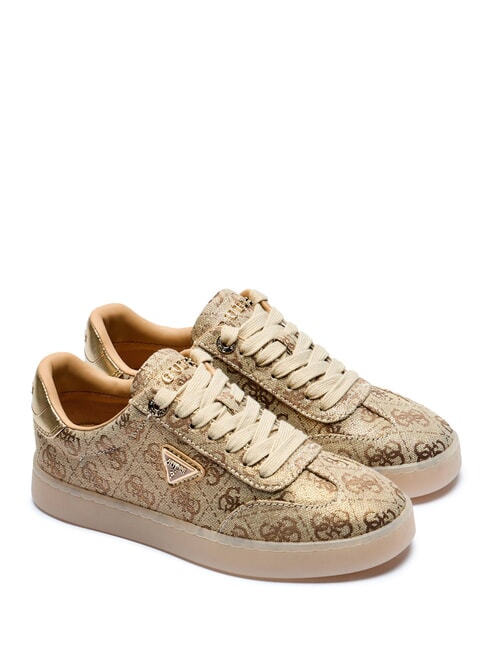 GUESS JAZLIE2 Baskets or - Chaussures Femme