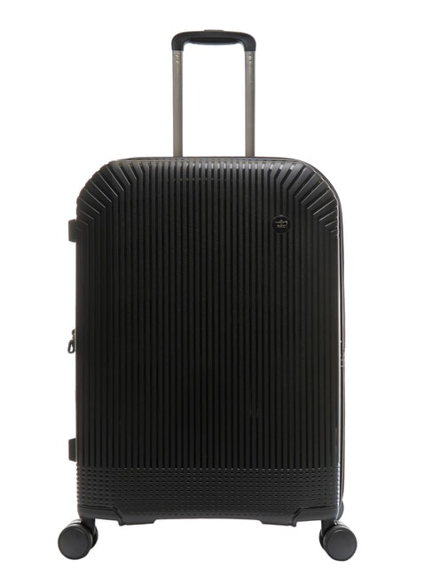 LESAC LIGHT POP 2 Valise extensible de taille moyenne noir - Valises Rigides