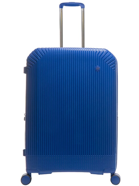 LESAC LIGHT POP 2 Grand chariot extensible bleu marine - Valises Rigides