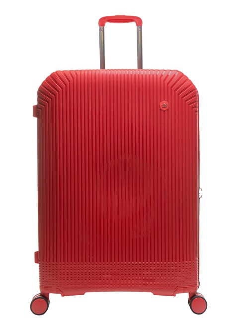 LESAC LIGHT POP 2 Grand chariot extensible jujube rouge - Valises Rigides