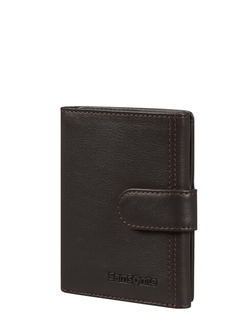 SAMSONITE ATTACK 2 SLG Portefeuille en cuir ebo / marron - Portefeuilles Homme