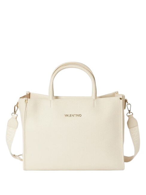MARIO VALENTINO SPECIAL VALERIE Sac porte-documents avec bandoulière écru - Sacs pour Femme
