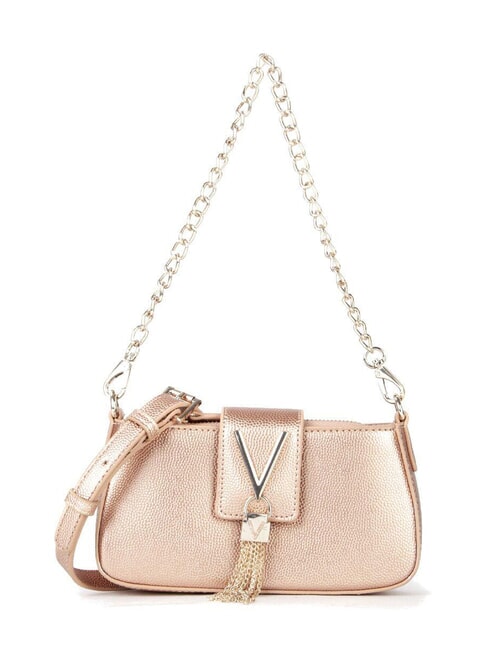 MARIO VALENTINO DIVINA Sac à bandoulière avec bandoulière en métal or rose - Sacs pour Femme