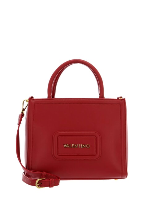 MARIO VALENTINO SNOWY RE Sac à main avec double bandoulière rouge foncé - Sacs pour Femme