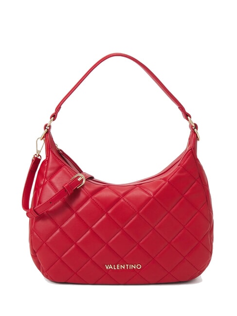 MARIO VALENTINO OCARINA Sac hobo matelassé avec bandoulière rouge - Sacs pour Femme