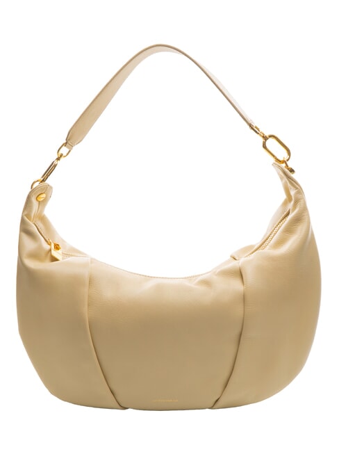 BORBONESE BLOOM Sac à bandoulière en cuir sable - Sacs pour Femme