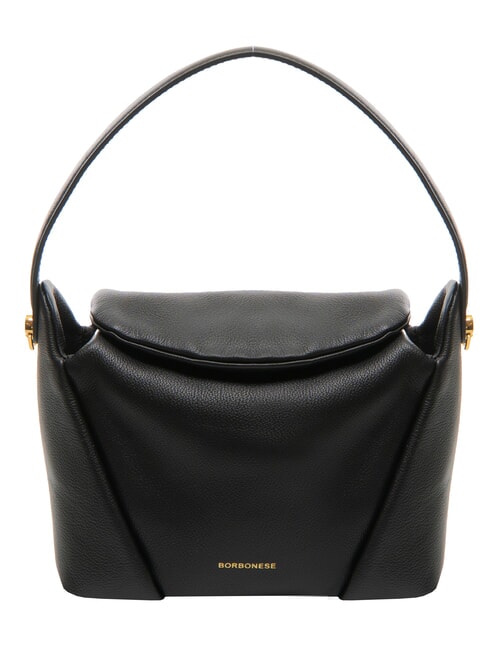 BORBONESE BLOOM  Mini sac à bandoulière, avec bandoulière Noir - Sacs pour Femme
