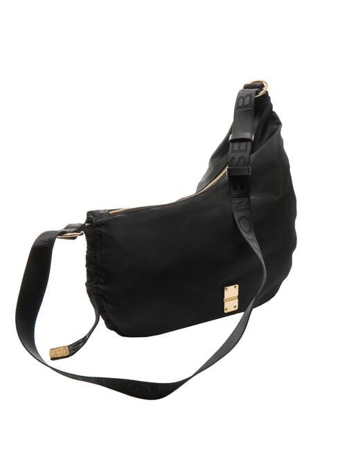 BORBONESE TEAPOT  Sac à bandoulière op noir / naturel - Sacs pour Femme