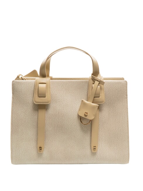 BORBONESE DEJEUNER  Sac à main avec bandoulière sable - Sacs pour Femme
