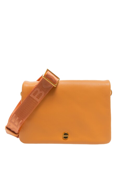 BORBONESE VITE Mini sac bandoulière en cuir mandarines - Sacs pour Femme