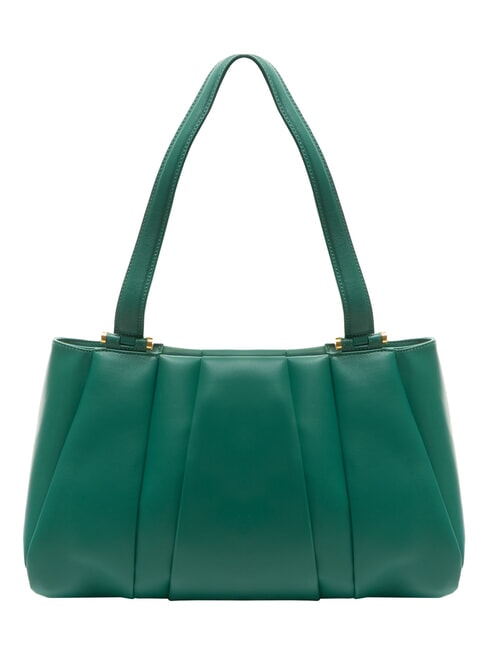 BORBONESE L ECLAIR  Sac à bandoulière Maxi, en cuir forêt - Sacs pour Femme