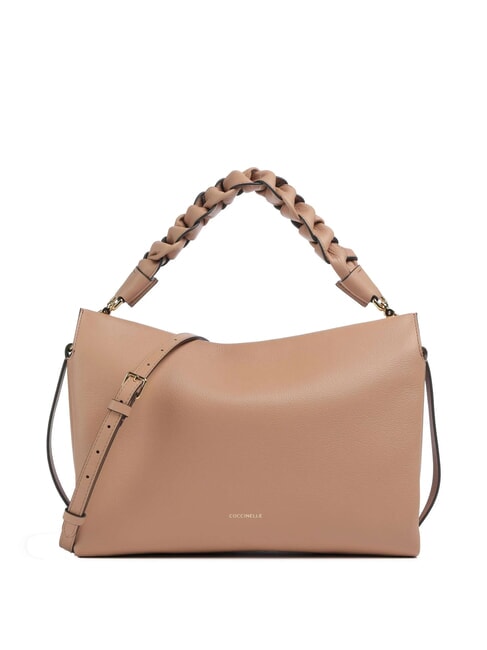 COCCINELLE BOHEME GRANA DOUBLE Sac à main, avec bandoulière, en cuir peaux/gaspacho - Sacs pour Femme