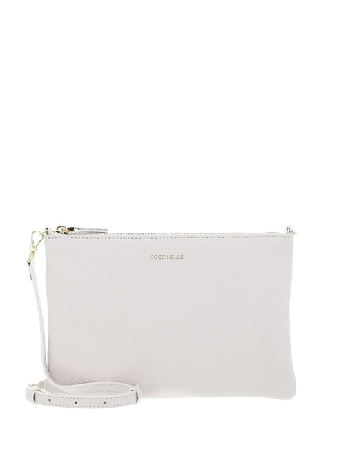 COCCINELLE BEST CROSSBODY Mini-sac en cuir blanc - Sacs pour Femme