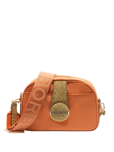BORBONESE ECLIPSE  Mini sac à bandoulière pour appareil photo mandarine/naturel op - Sacs pour Femme