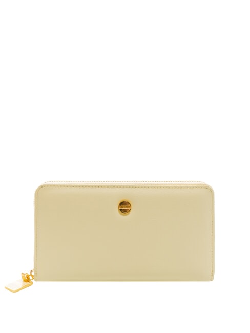 BORBONESE VITE  Portefeuille zippé gingembre - Portefeuilles Femme