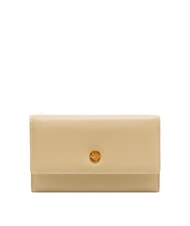 BORBONESE VITE  Portefeuille en cuir sable - Portefeuilles Femme - 1