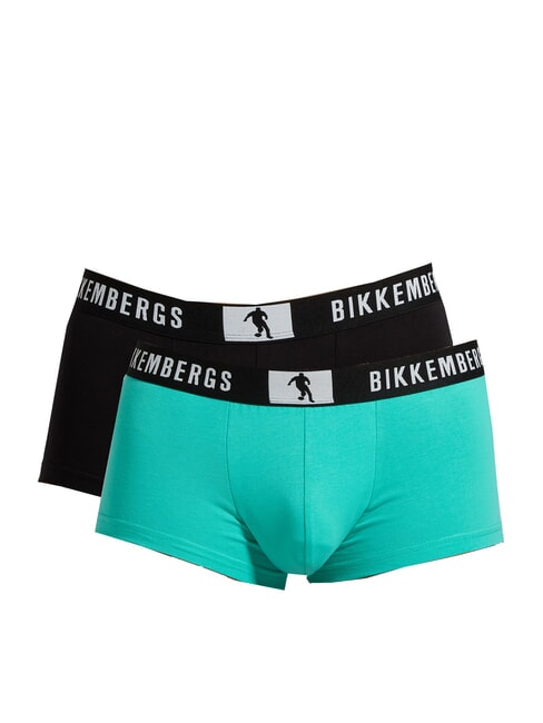 BIKKEMBERGS NEW PUPINO TRUNK 2 boxeurs vague - Slip homme