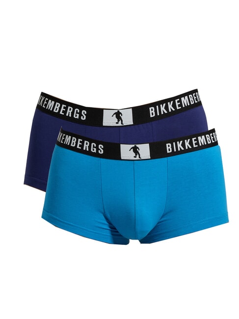 BIKKEMBERGS NEW PUPINO TRUNK 2 boxeurs océan - Slip homme