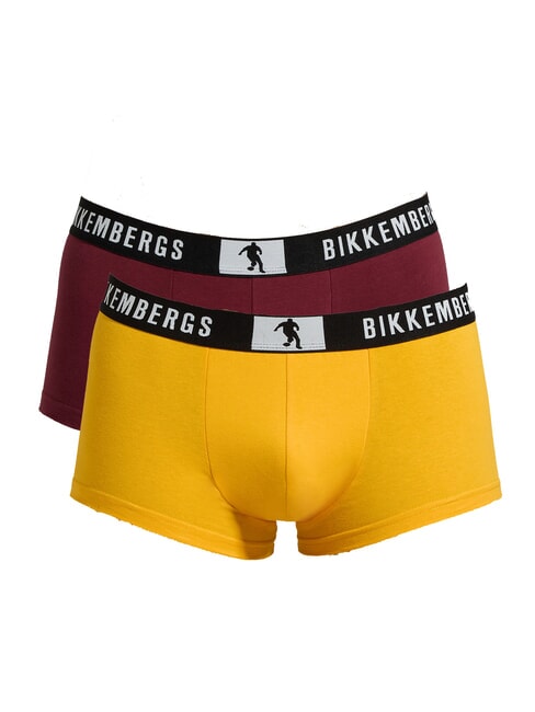 BIKKEMBERGS NEW PUPINO TRUNK 2 boxeurs coucher de soleil - Slip homme