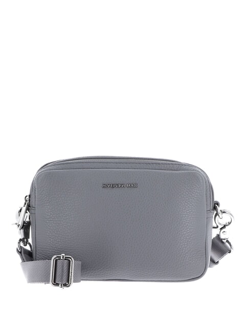MANDARINA DUCK MELLOW LEATHER Sac à bandoulière en cuir ciel de décembre - Sacs pour Femme