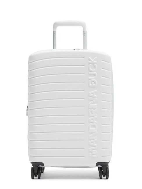 MANDARINA DUCK FLYDUCK Chariot à bagages à main extensible blanche - Valises cabine