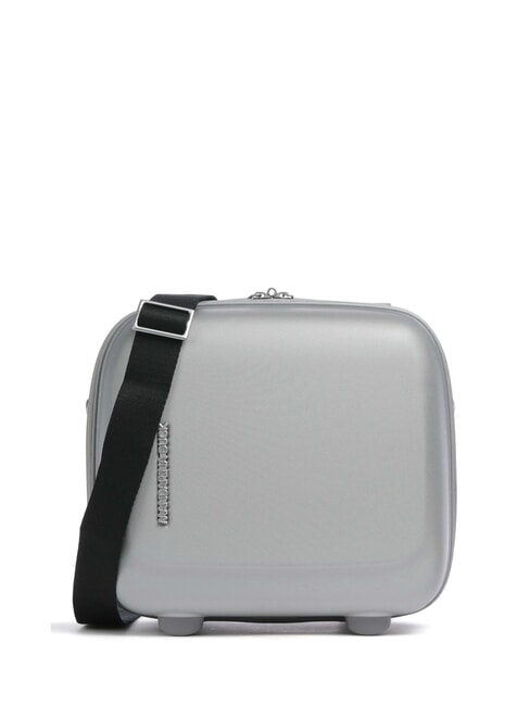 MANDARINA DUCK D-DROP 2.0 Trousse de beauté rigide avec bandoulière ARGENT - Trousses