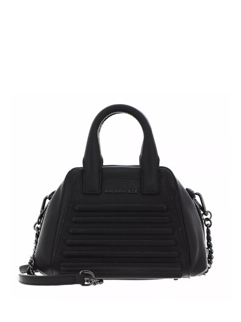 MANDARINA DUCK I-CON Mini sac en cuir avec bandoulière Noir - Sacs pour Femme