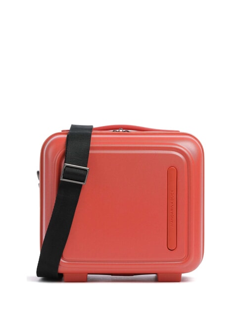 MANDARINA DUCK LOGODUCK + Trousse de beauté rigide avec bandoulière gingembre - Trousses