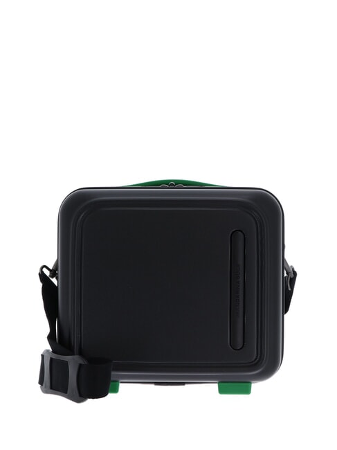 MANDARINA DUCK LOGODUCK + Trousse de beauté rigide avec bandoulière feu vert - Trousses