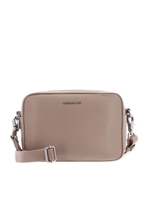 MANDARINA DUCK MELLOW Sac photo à bandoulière en cuir taupe chaud - Sacs pour Femme