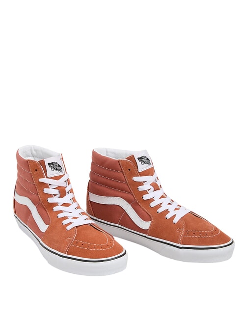 VANS SK8-HI  Baskets en cuir théorie des couleurs auburn - Chaussures unisexe