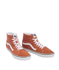 VANS SK8-HI  Baskets en cuir th&eacute;orie des couleurs auburn - Chaussures unisexe - 1