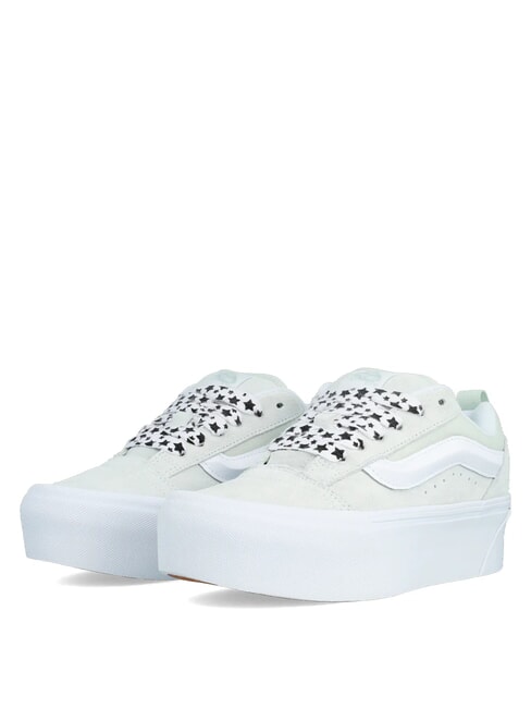 VANS KNU STACK  Baskets montantes en cuir sport spice bleu clair - Chaussures unisexe