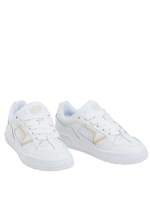 VANS UPLAND Baskets  vrai chêne blanc/français - Chaussures unisexe