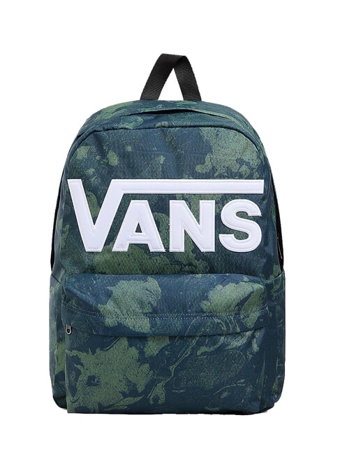 VANS OLD SKOOL DROP V  Sac à dos pour ordinateur portable 15 pouces bleus habillés/forêt sombre - Sacs à dos pour l'École & les Loisirs