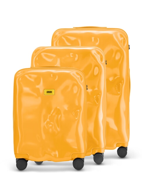 CRASH BAGGAGE ICON TONE ON TONE Lot de 3 chariots : cabine + moyen + grand melon - Ensemble Valises